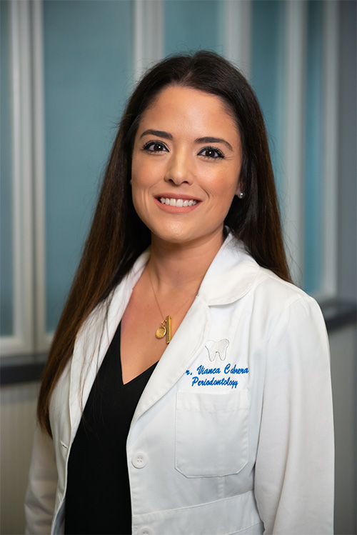 Dr. Cabrera which is the periodontist